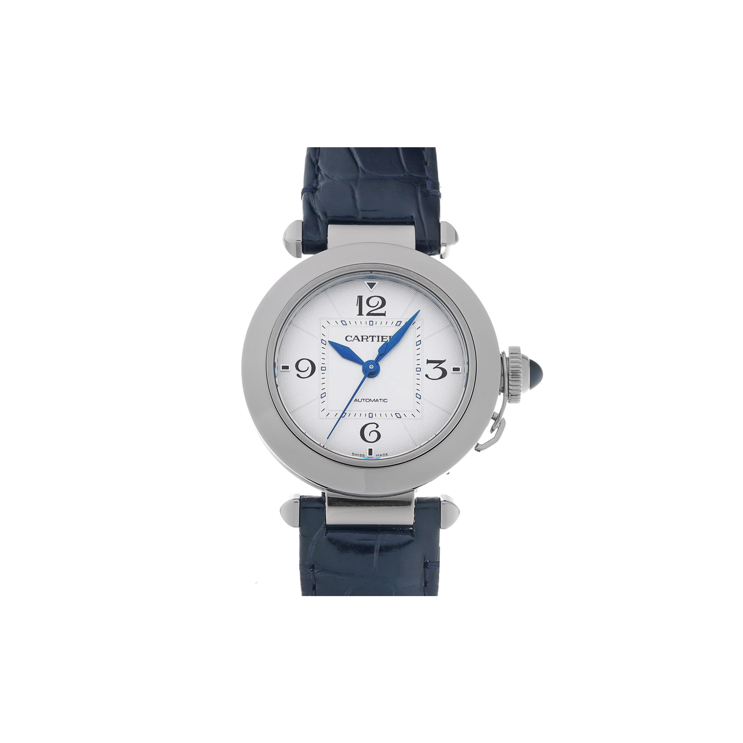 Ca*t*er pasha do silver dial watch wspa0012